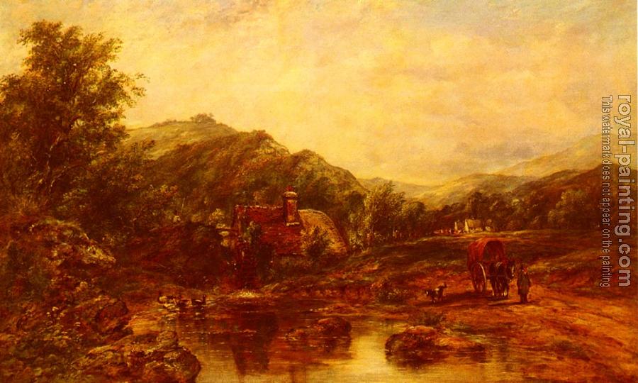 Frederick Waters Watts : A Mill Stream Among The Hills